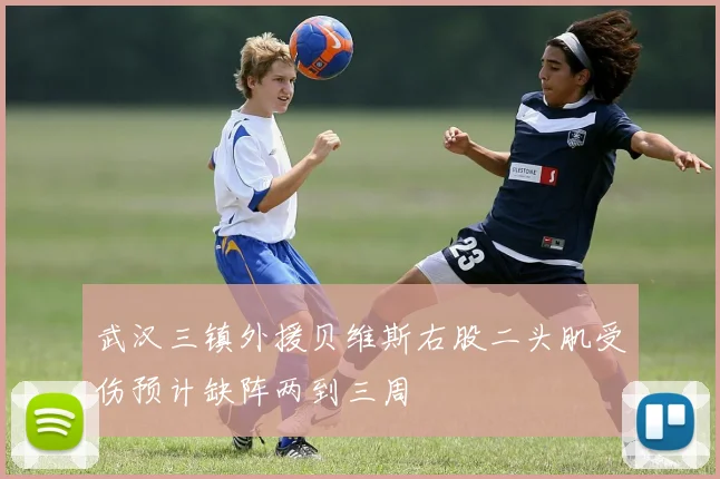 武汉三镇外援贝维斯右股二头肌受伤预计缺阵两到三周